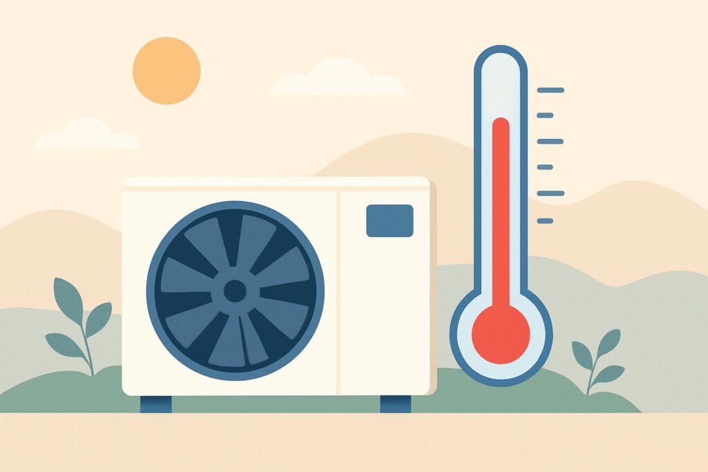 heat pumps in Sheffield typically lose efficiency
